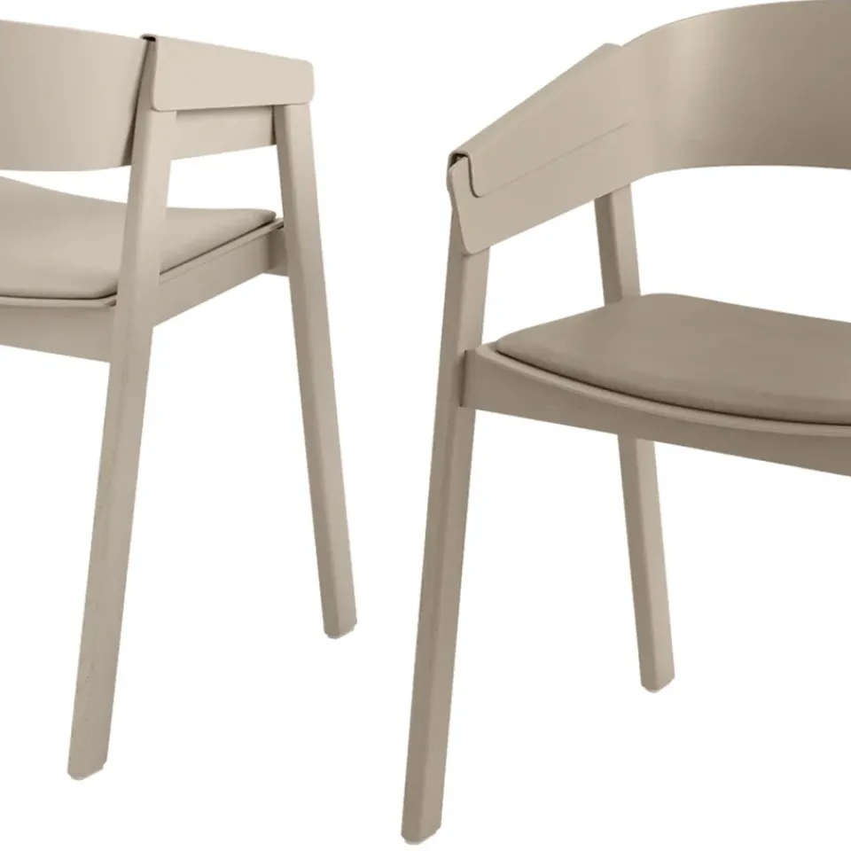 Sillón Cover asiento tapizado, Remix 252-oak*Muuto Sale