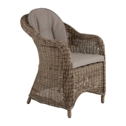 Sillón Eads con cojín de asiento, Natural-beige*Brafab Online