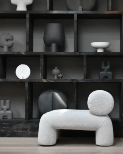 Sillón Foku Chair, Bouclé*101 Copenhagen Hot