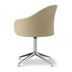 Sillón Gomo Armchair con base giratoria 4 patas, Mylla 811-aluminio pulido*Fredericia Furniture Best