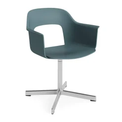 Sillón Layout Armchair 231 silla de oficina, Ocean-aluminio pulido 4 star swivel base*HAY Discount