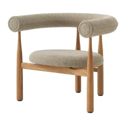 Sillón lounge Bukowski, Roble, Moss 17*New Works Sale