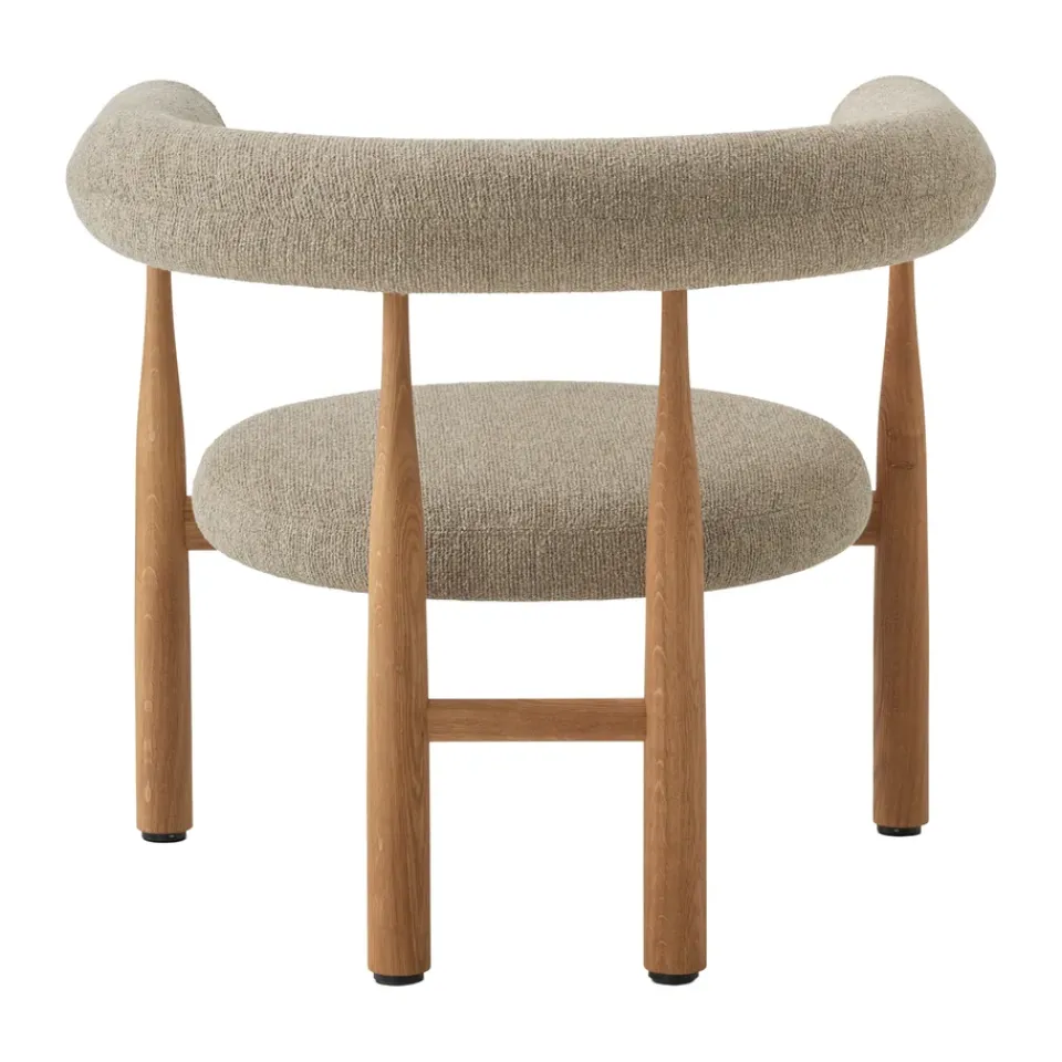 Sillón lounge Bukowski, Roble, Moss 17*New Works Sale