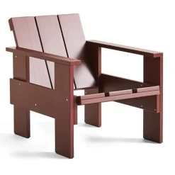 Sillón lounge Crate de pino lacado, hierro*HAY Discount