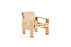 Sillón lounge Crate de pino lacado, Natural*HAY Best