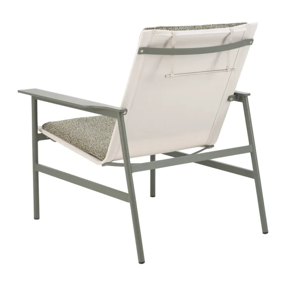 Sillón lounge Soro, Nordic green-teddy*Brafab Clearance