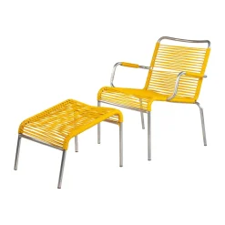 Sillón Mya Lounge, Yellow*Fiam