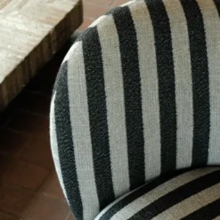 Sillón Rico lounge chair, Louisiana sand black*Ferm Living Discount