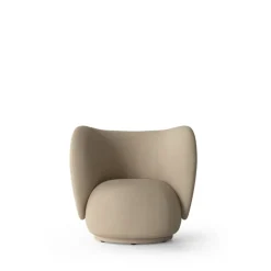 Sillón Rico lounge chair, Sand, brushed*Ferm Living Discount