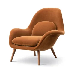 Sillón Swoon , Grand mohair 2103-roble ahumado*Fredericia Furniture Sale