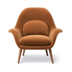 Sillón Swoon , Grand mohair 2103-roble ahumado*Fredericia Furniture Sale