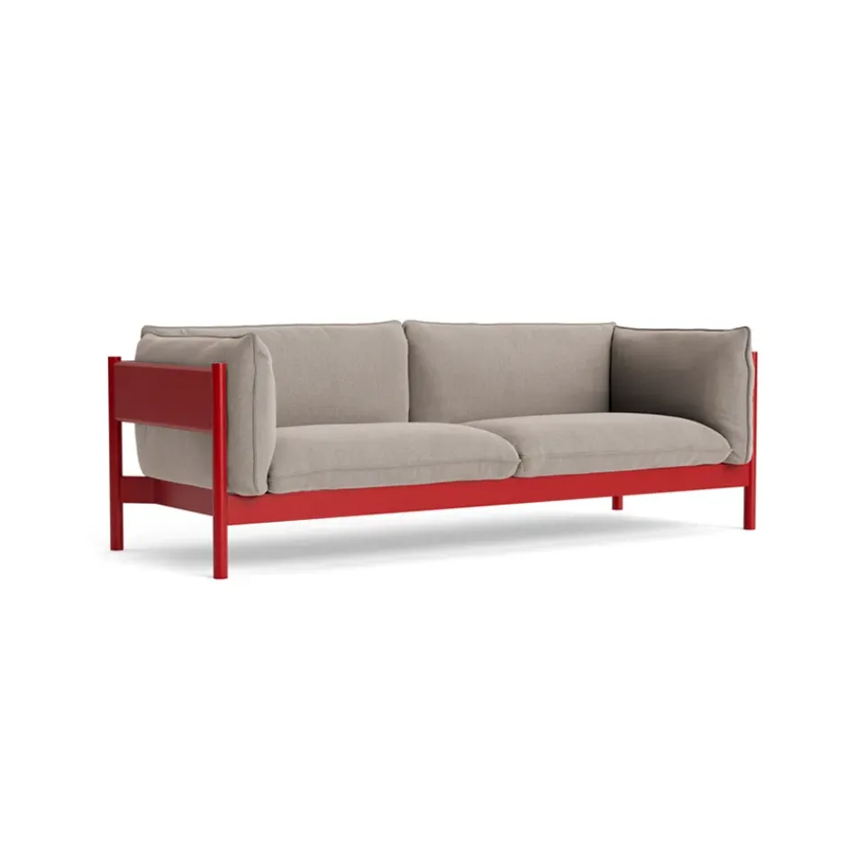 Sofá 3 plazas Arbour ECO, -burdeos a*HAY Discount