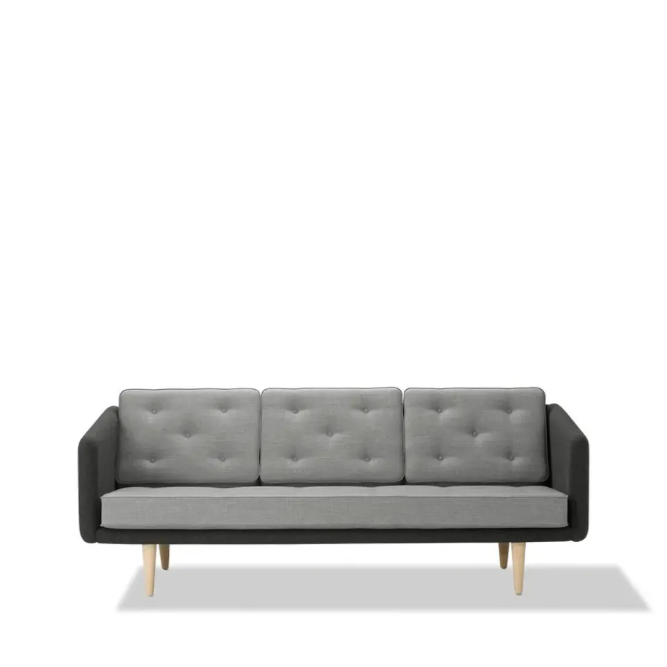 Sofá 3 plazas No 1, Remix 173 - remix 123 - patas de roble*Fredericia Furniture Best