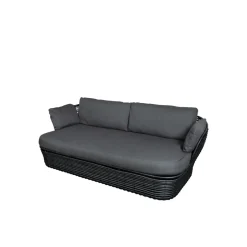Sofá Basket de 2 plazas, Graphic grey, cojines*Cane-line Sale