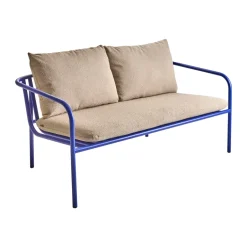 Sofá Bendt, Teddy beige-indigo blue*Brafab