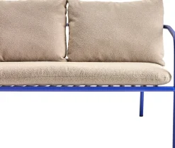 Sofá Bendt, Teddy beige-indigo blue*Brafab