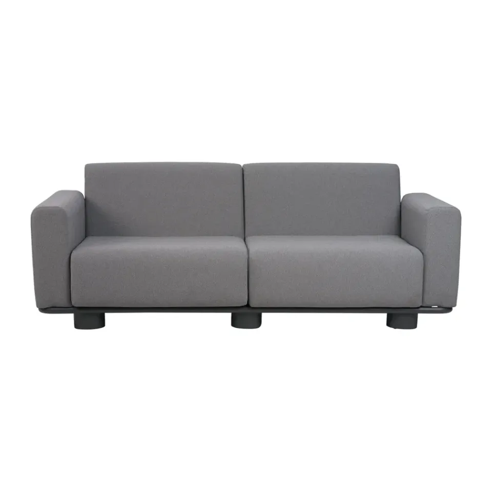 Sofá Bolster, Antracita-teddy grey, 2,5 plazas*Brafab Online