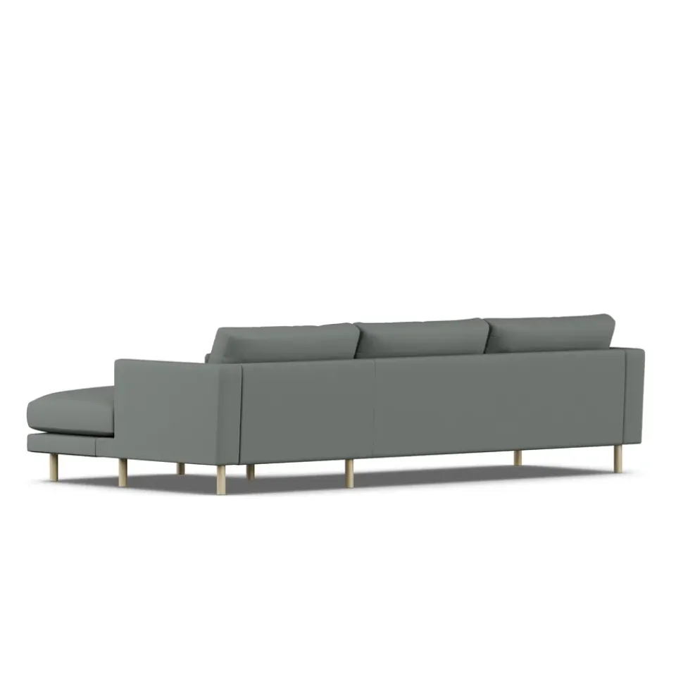 Sofá Bredhult, Caleido Grey 1240-roble blanco aceitado, 2,5 plazas C1*1898
