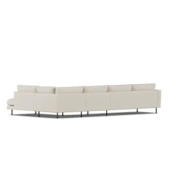 Sofá Bredhult, Jump 1956-acero negro, 4 plazas B1*1898 Hot