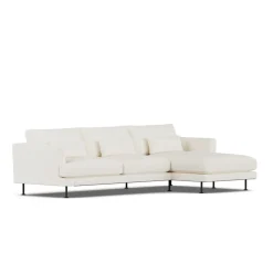 Sofá Bredhult, Jump Off White 1954-acero negro, 2,5 plazas C1*1898 Online