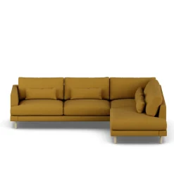 Sofá Bredhult, Luiza Mustard 3972-roble blanco aceitado, 3 plazas A1*1898 Sale