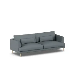 Sofá Bredhult, Same Blue 6678-roble blanco aceitado, 3 plazas*1898 Clearance