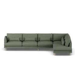 Sofá Bredhult, Same Forest 6677-roble blanco aceitado, 4 plazas B1*1898 Hot