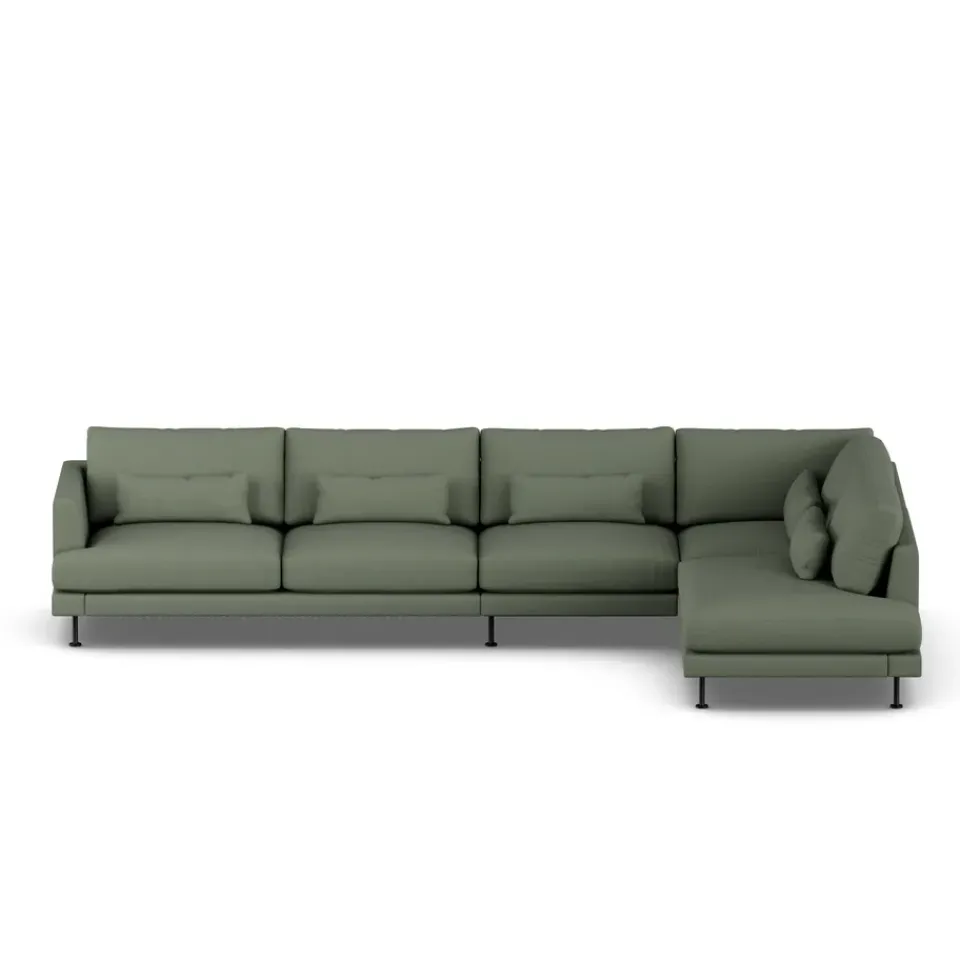 Sofá Bredhult, Same Forest 6677-acero negro, 4 plazas B1*1898 Outlet