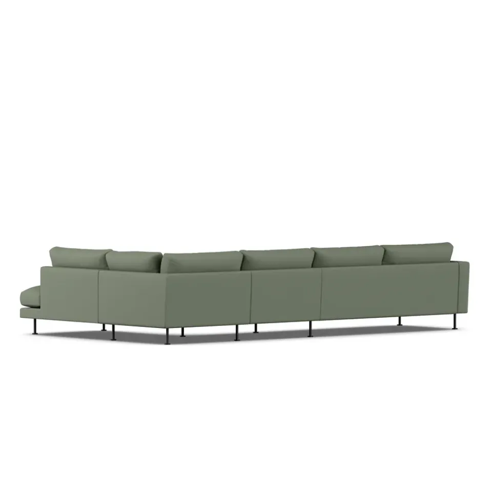 Sofá Bredhult, Same Forest 6677-acero negro, 4 plazas B1*1898 Outlet