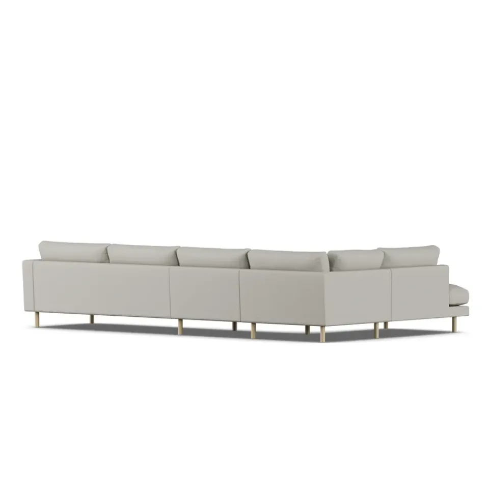 Sofá Bredhult, Same Grey 6673-roble blanco aceitado, 4 plazas B2*1898 Discount