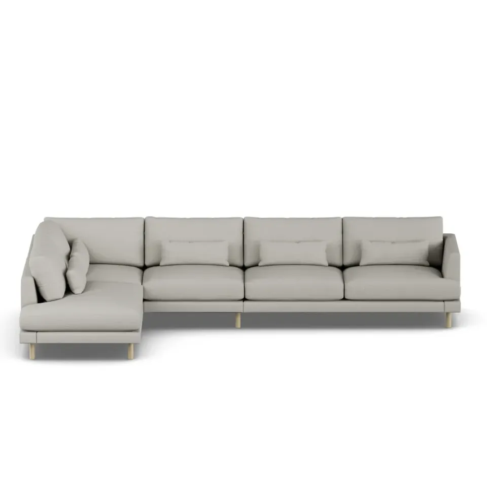 Sofá Bredhult, Same Grey 6673-roble blanco aceitado, 4 plazas B2*1898 Discount