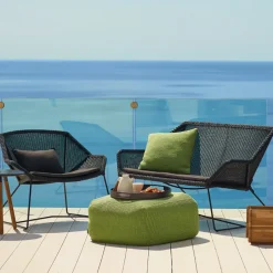 Sofá Breeze 2 plazas weave, Black*Cane-line Online