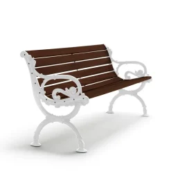 Sofá Byarum, Pino barniz marrón, soporte blanco, 155 cm*Byarums bruk Best