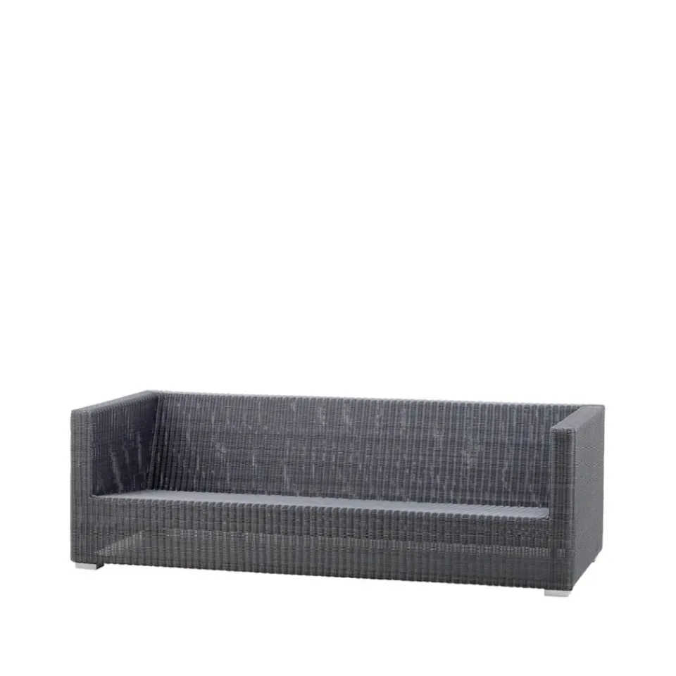 Sofá Chester, 3 plazas graphite*Cane-line Clearance