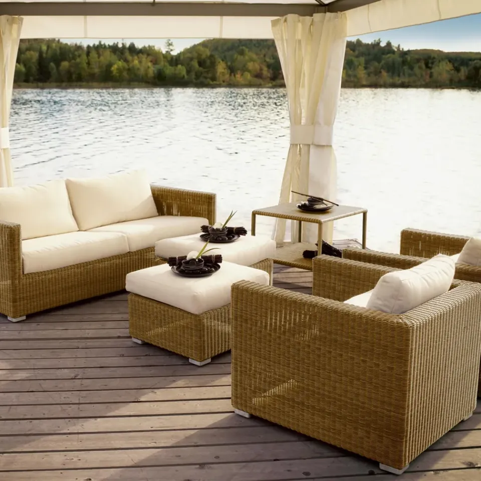Sofá Chester, 3 plazas graphite*Cane-line Clearance