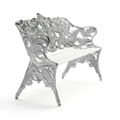 Sofá Classic, Pino lacado , soporte de aluminio en bruto*Byarums bruk Outlet