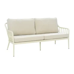 Sofá Coleville, Pearl white-dot beige, 3 plazas*Brafab New