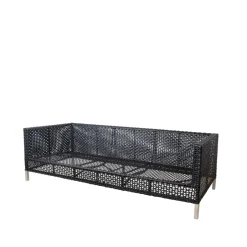 Sofá Connect 3 plazas, Anthracite*Cane-line