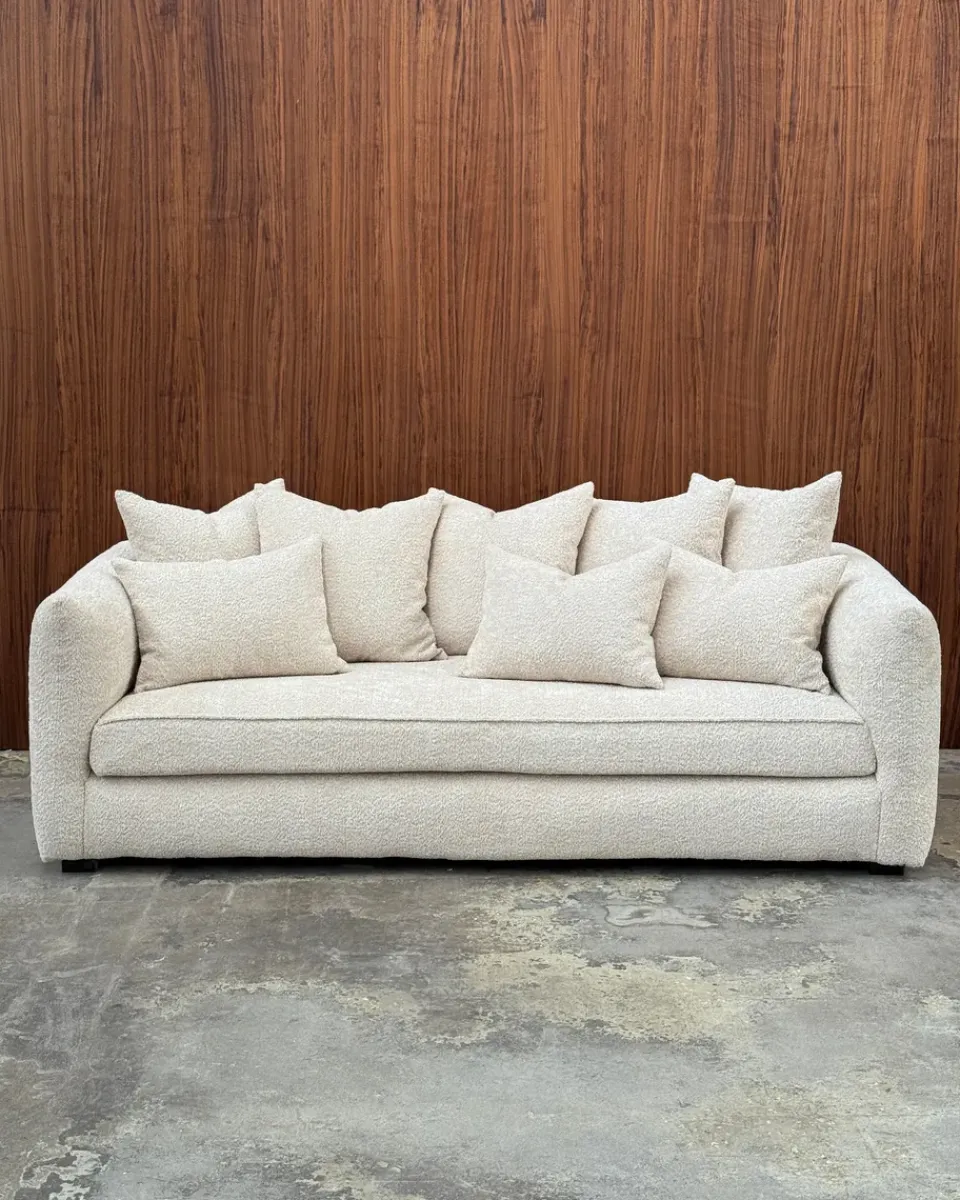 Sofá Cornell, Bouclé soft sand*Tinted