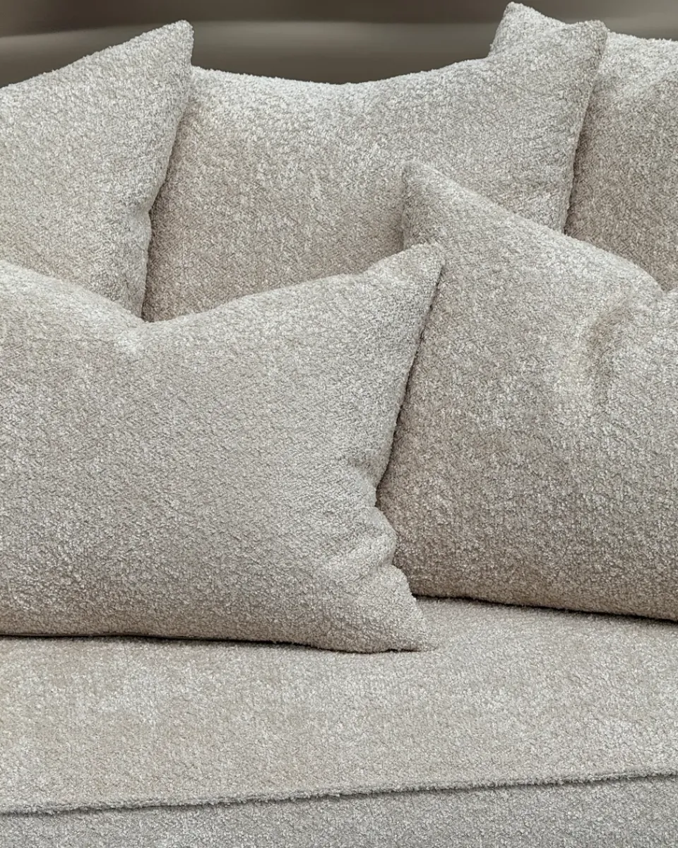 Sofá Cornell, Bouclé soft sand*Tinted