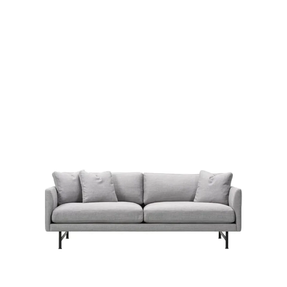 Sofá de 2 plazas Calmo 5622, Sunniva 242 - acero negro*Fredericia Furniture Discount