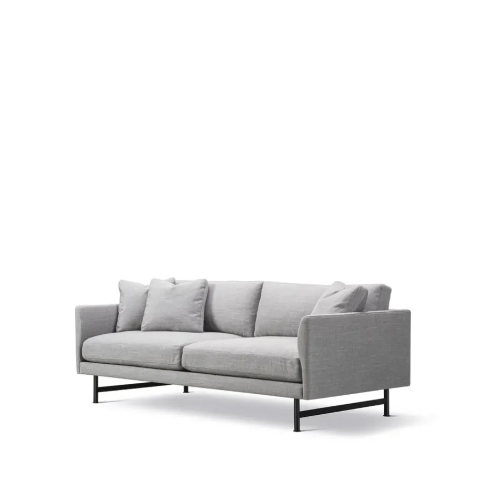 Sofá de 2 plazas Calmo 5622, Sunniva 242 - acero negro*Fredericia Furniture Discount