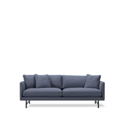 Sofá de 2 plazas Calmo 5622, Sunniva 783 - acero negro*Fredericia Furniture Online