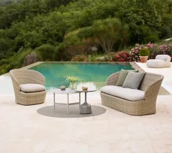 Sofá de 2,5 plazas Coast, Sand (Flat Weave)*Cane-line
