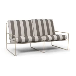 Sofá de 2 plazas Desert, Cash stripe-chocolate*Ferm Living New
