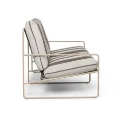 Sofá de 2 plazas Desert, Cash stripe-chocolate*Ferm Living New