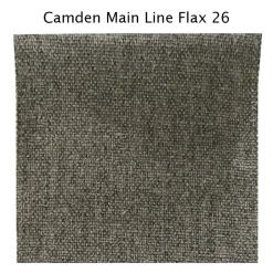 Sofá de 3 plazas Haga, Main line flax 26-patas de roble tinte wengué*1898 New