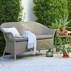 Sofá de 2 plazas Lansing weave, Taupe*Cane-line Online