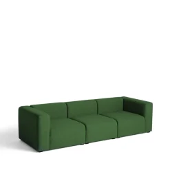 Sofá de 3 plazas Mags, tejido Hallingdal 65 944 green*HAY Discount