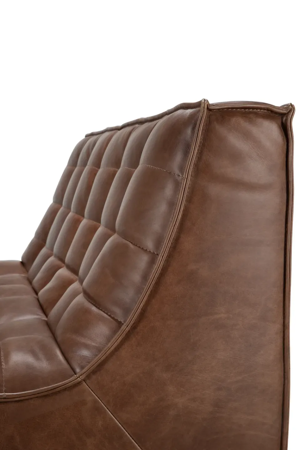 Sofá de 2 plazas N701, Cuero Chestnut*Ethnicraft Sale